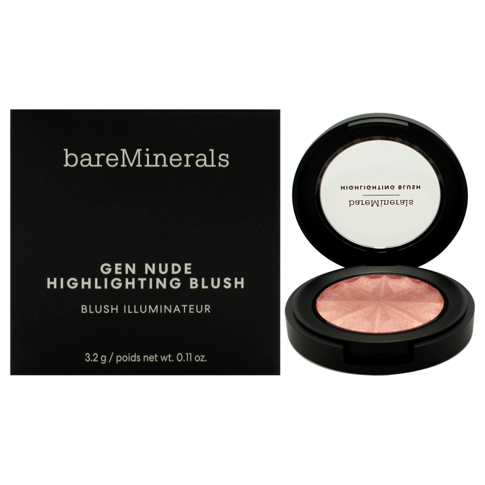 Gen Nude Highlighting Blush - Pink Glow by bareMinerals for Women 0.11 oz Makeup